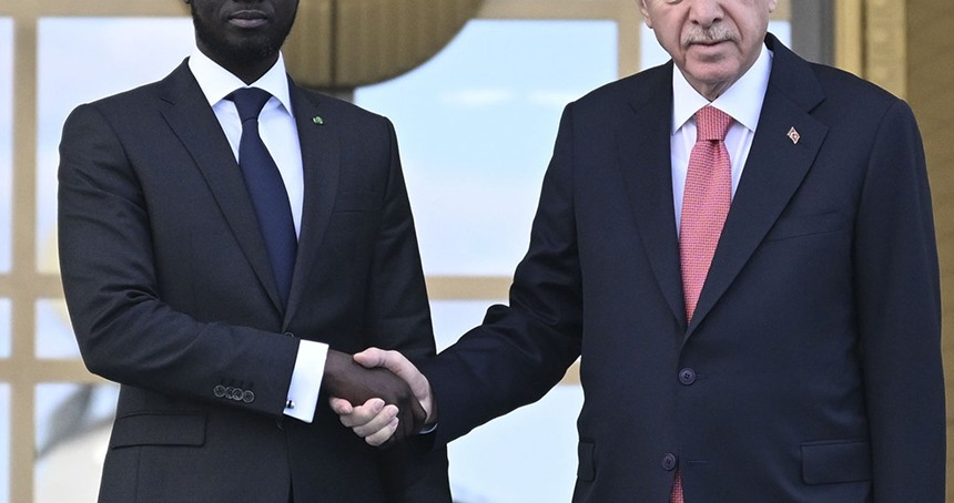 Cumhurbaşkanı Erdoğan, Senegal Cumhurbaşkanı Faye ile görüştü