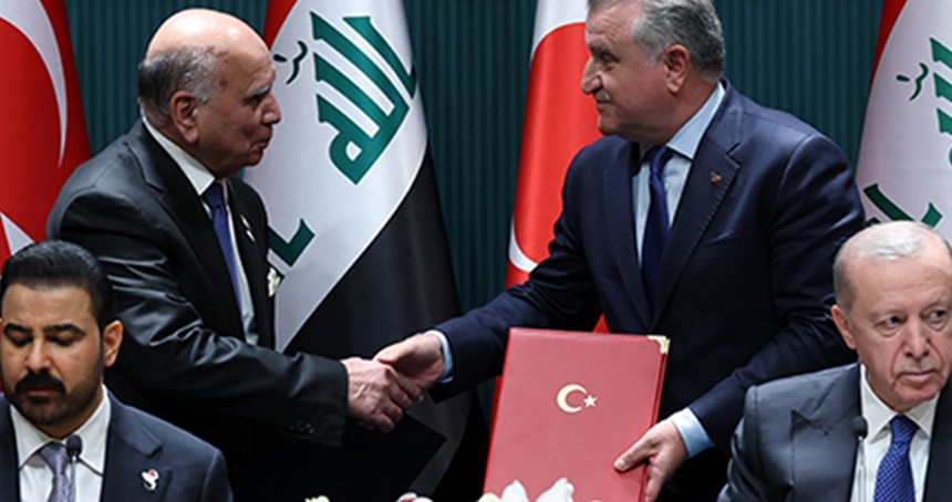 Türkiye ile Irak arasında 5 anlaşma imzalandı