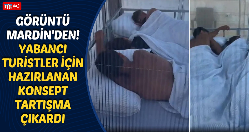 Görüntü Mardin'den! Yabancı turistler için hazırlanan konsept tartışma çıkardı