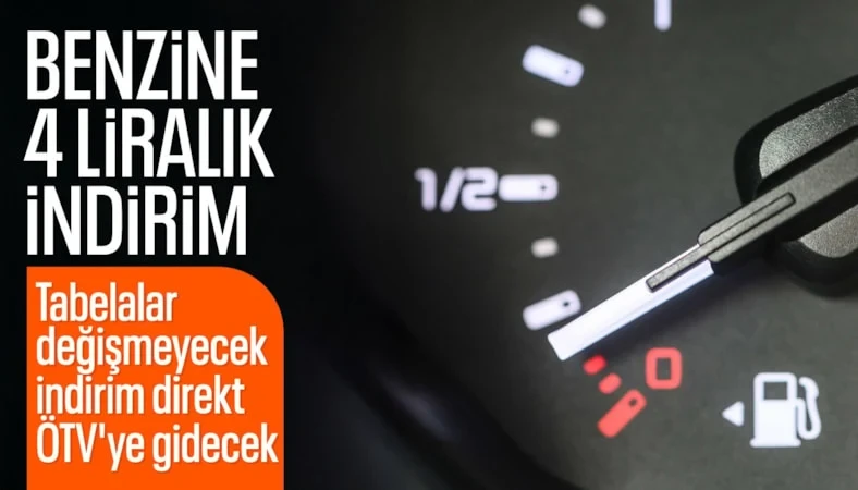 Benzine indirim geliyor