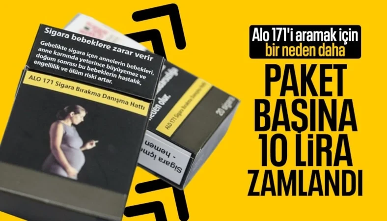 Sigara fiyatlarına zam