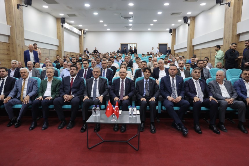 Bakan Şimşek Mardin'de iş insanlarıyla buluştu