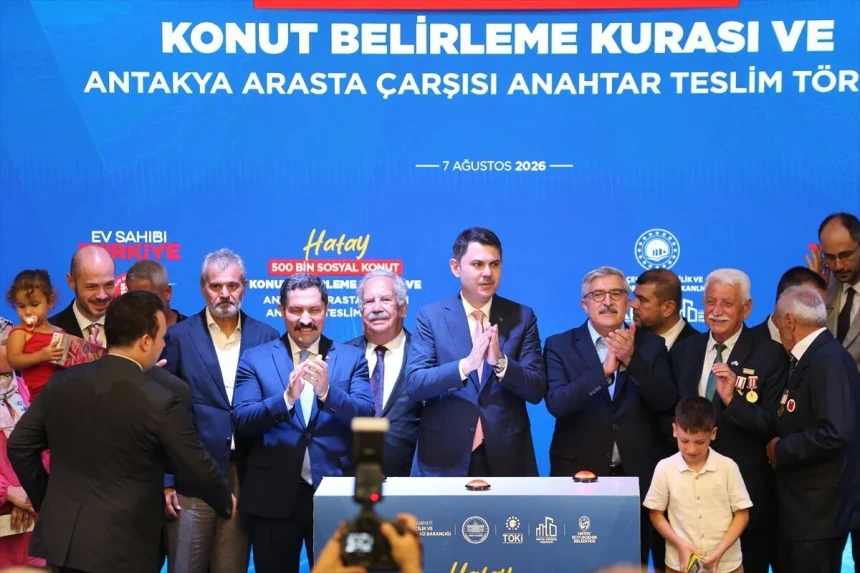 Bakan Kurum: Asrın inşa seferberliğindeki hızımızı, sosyal konut seferberliğinde de sürdürmeye devam ediyoruz