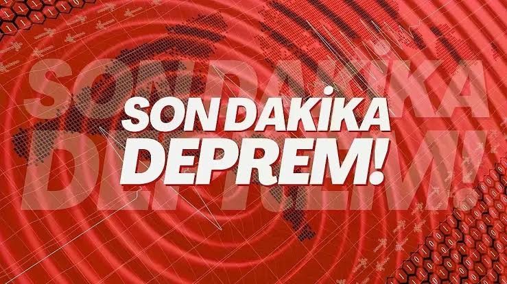 4.5 büyüklüğünde deprem! Çevre illerde de hissedildi
