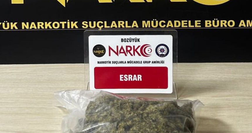 Bilecik’te uyuşturucu operasyonunda 2 şüpheli gözaltına alındı