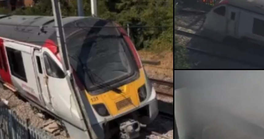 İngiltere'de iki günde ikinci tren kazası: Bir tren daha raydan çıktı