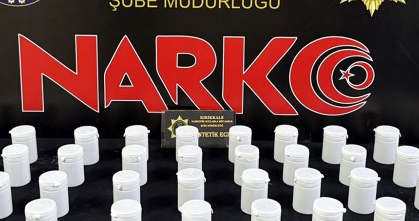 Kırıkkale’de uyuşturucu operasyonu