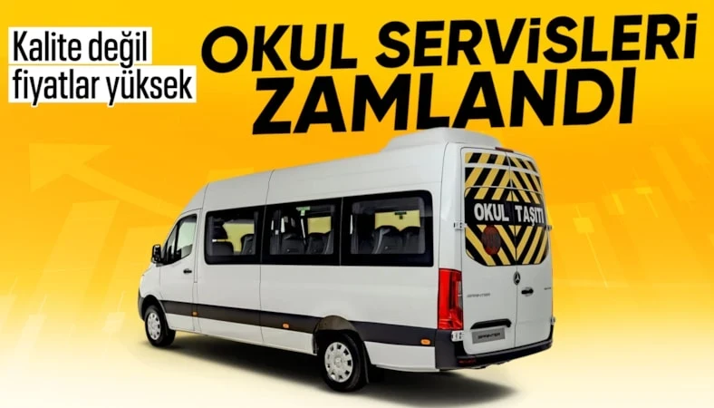 Okulların açılmasına günler kaldı: Servis ücretine yüzde 10 zam geliyor