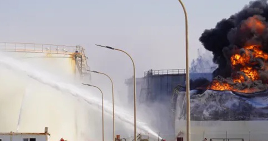 Libya'da petrol ve elektrik tesislerine saldırıda 5 gözaltı