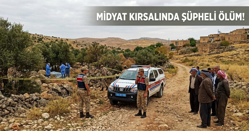 Midyat Kırsalında Şüpheli Ölüm!