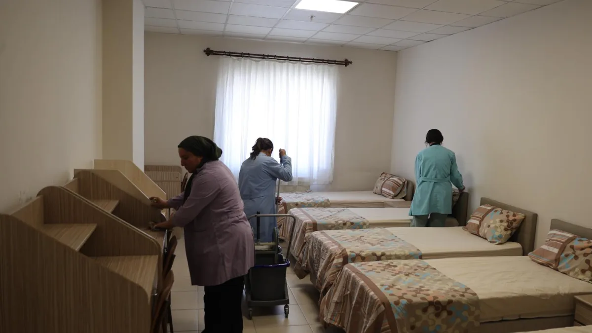 Mardin’de yurtlar öğrencileri ağırlamaya hazırlanıyor