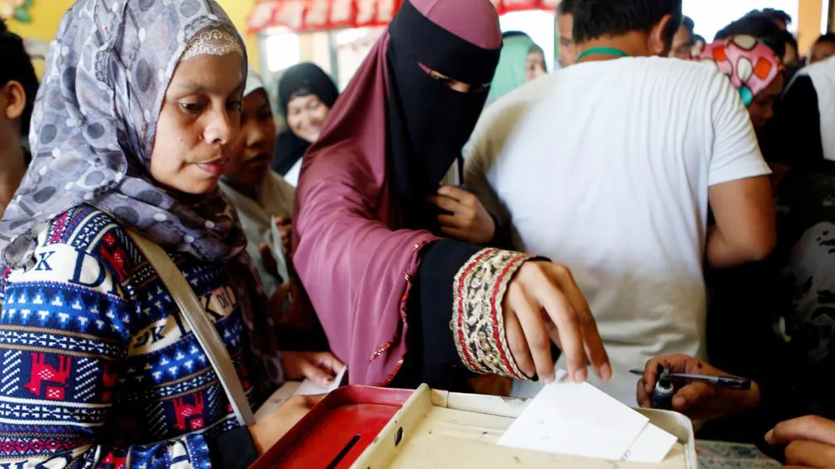 Filipinler'deki Müslüman özerk bölge Bangsamoro'da ilk parlamento seçimi başladı