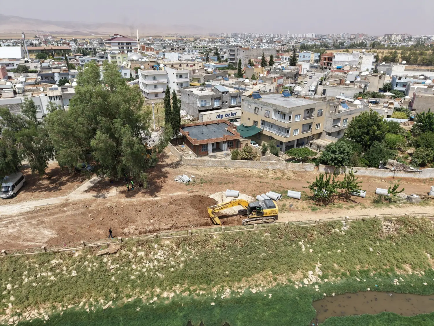 Kızıltepe’de 50 Yıllık Atıksu Hattı Yenilendi