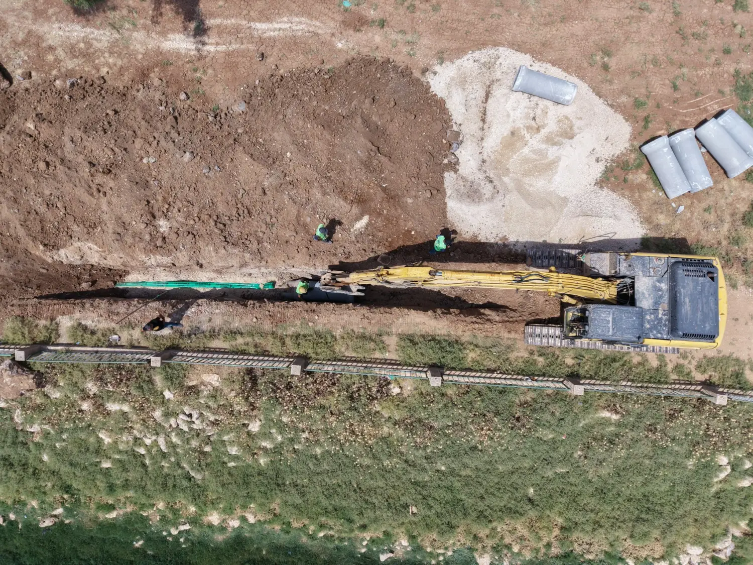 Kızıltepe’de 50 Yıllık Atıksu Hattı Yenilendi