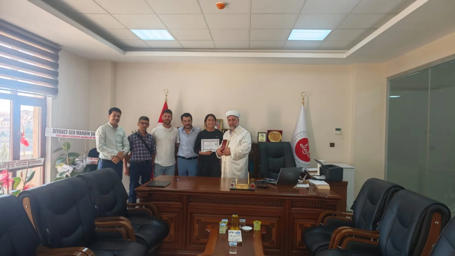 Mardin’e Gezmeye Geldi, İslam’ı Seçerek Abdullah İsmini Aldı