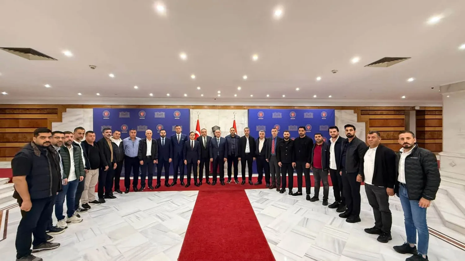 OSB Heyeti, Moskova Büyükelçisi Tanju Bilgiç'i ziyaret etti
