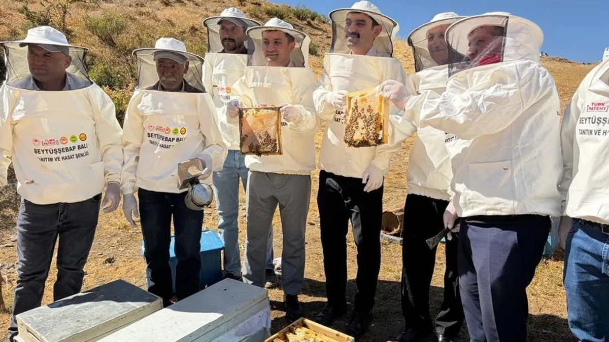 Şırnak'ta "Beytüşşebap Balı Tanıtım ve Hasat Şenliği" düzenlendi