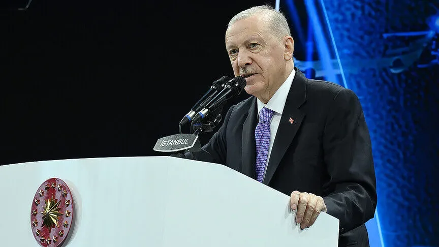 Cumhurbaşkanı Erdoğan: Türkiye'yi yatırımlarla eserlerle hizmetlerle ihya etmek gibi bir gayemiz var