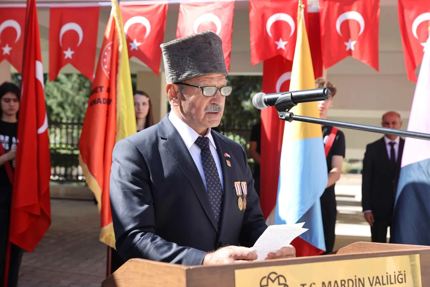 Mardin’de 19 Eylül Gaziler Günü Törenle Kutlandı