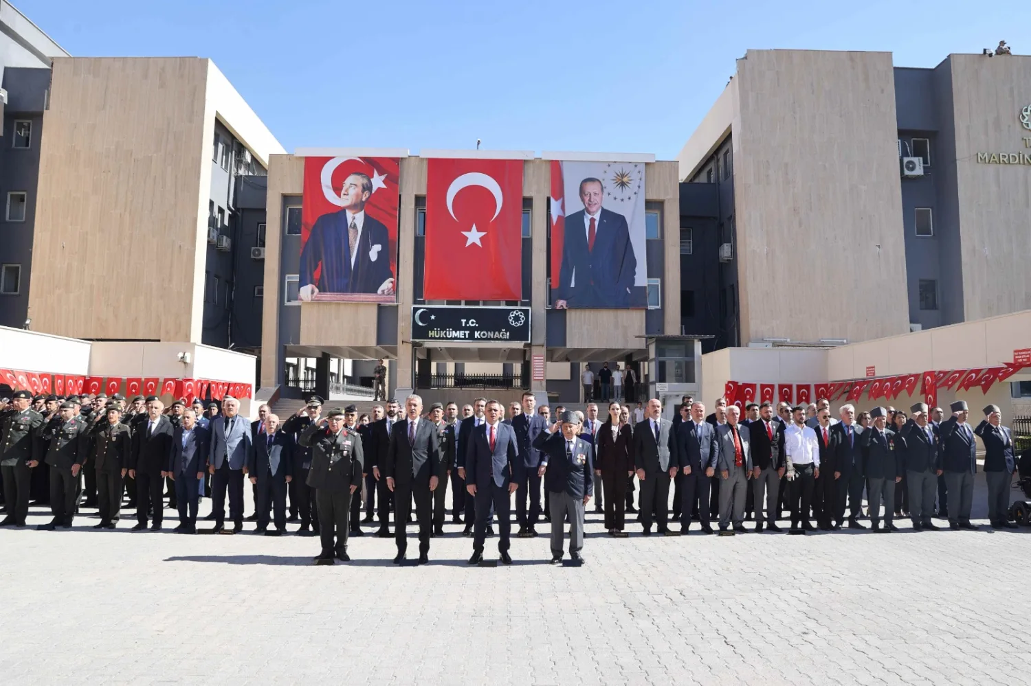 Mardin’de 19 Eylül Gaziler Günü Törenle Kutlandı
