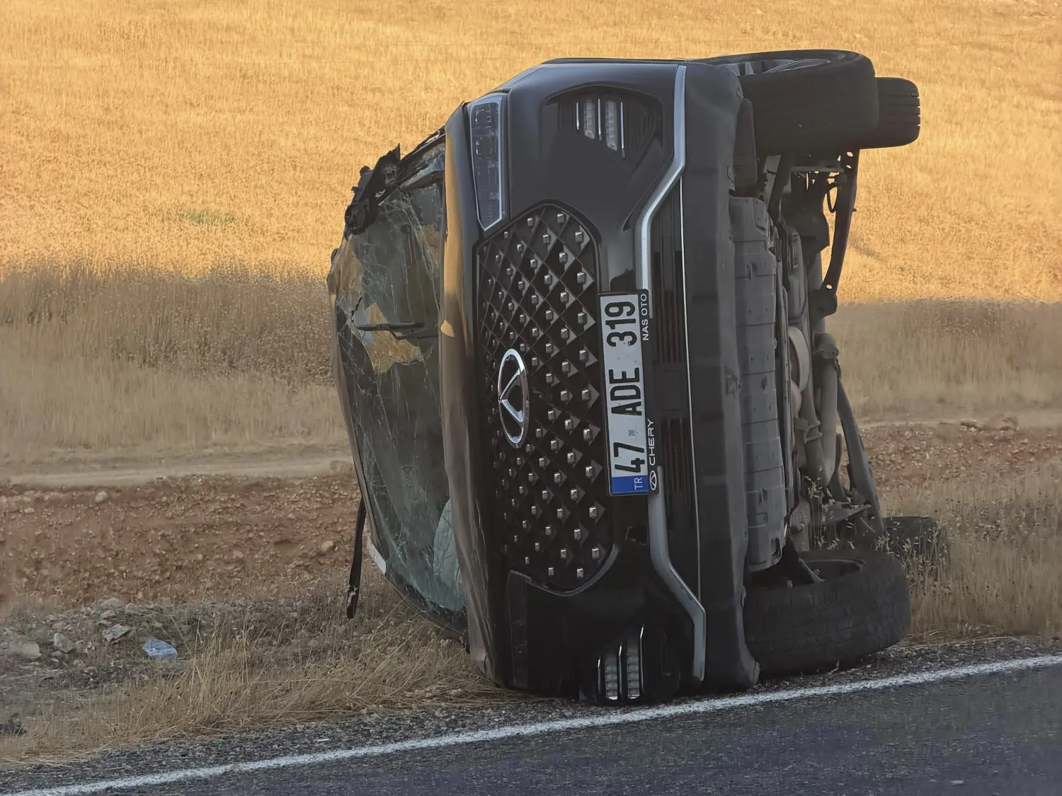 Mardin’de trafik kazası, yaralılar var…