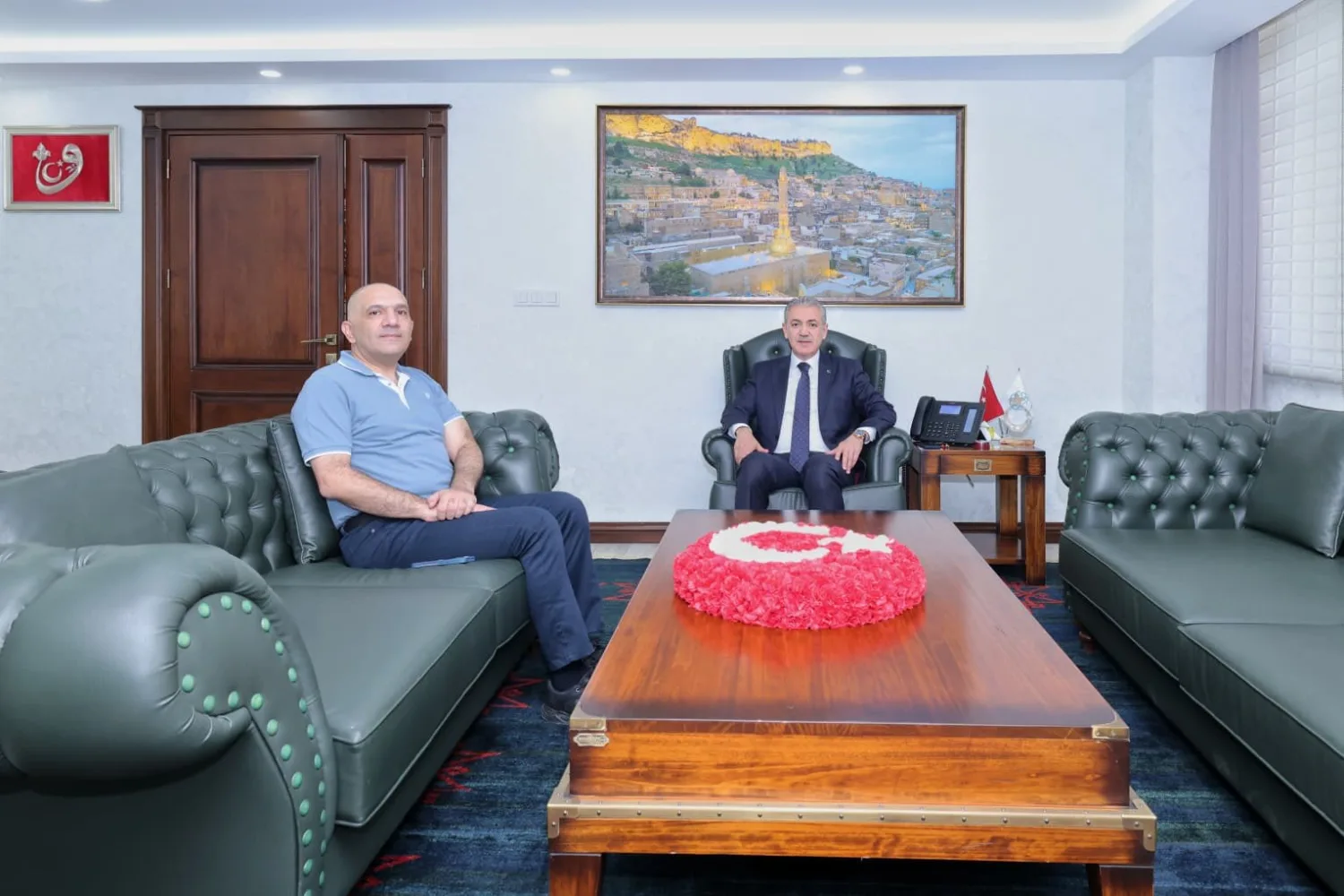 İl Emniyet Müdürü Recep Tecimer’den Vali Akkoyun’a veda ziyareti