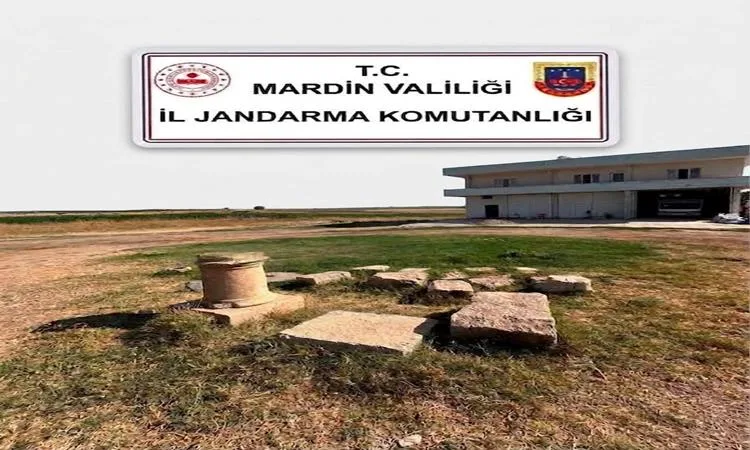 Mardin’de Tarihi Eser Kaçakçılığı Operasyonu