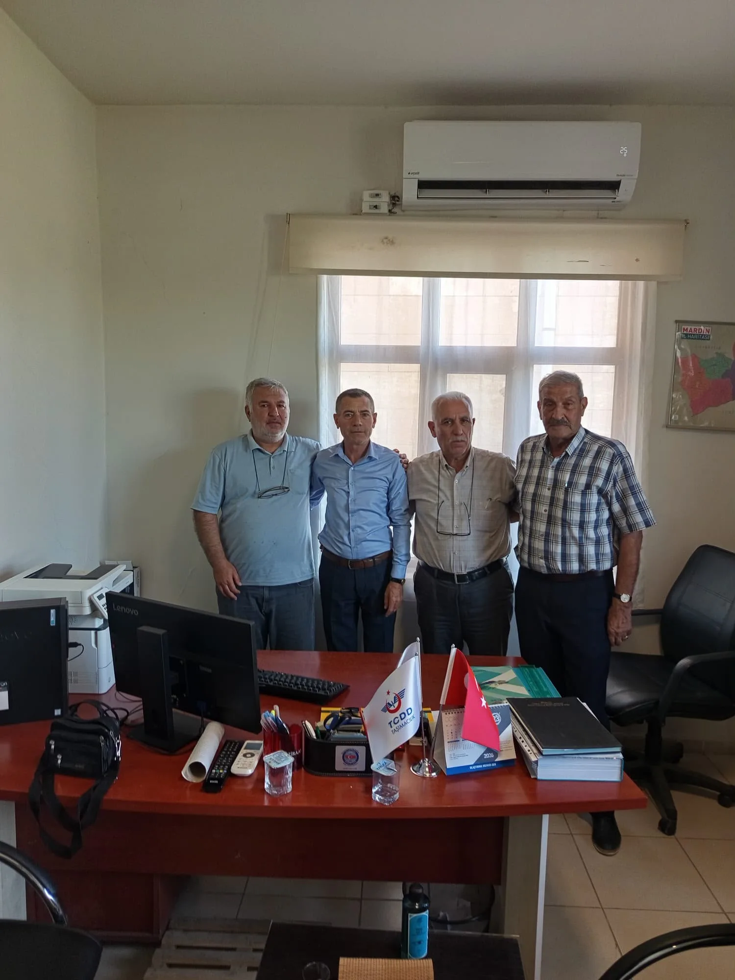 TCDD Genel Müdürü Yalçın, Nusaybin’de demiryolu ve bakım çalışmalarını yerinde inceledi