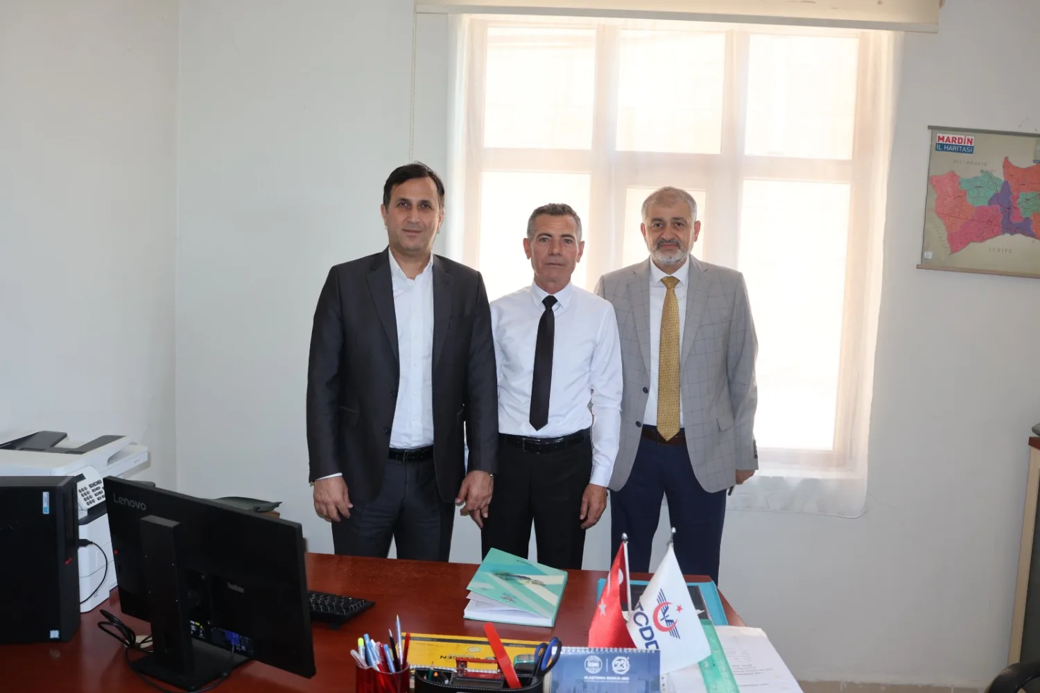 TCDD Genel Müdürü Yalçın, Nusaybin’de demiryolu ve bakım çalışmalarını yerinde inceledi