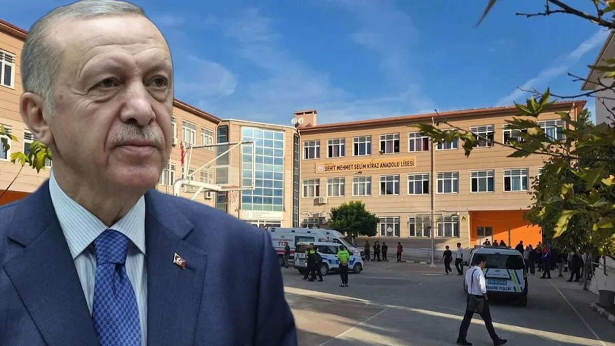 Cumhurbaşkanı Erdoğan'dan Manisa'daki okul saldırısı için ilk yorum