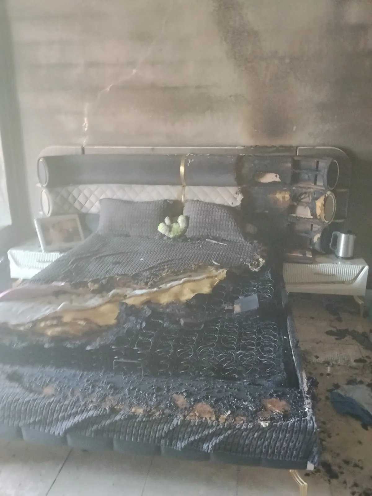 Müstakil evde yangın