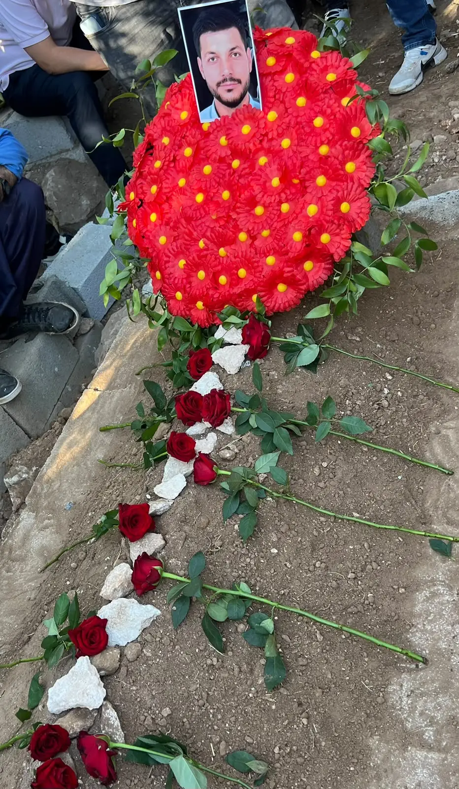 Nusaybinli genç defnedildi