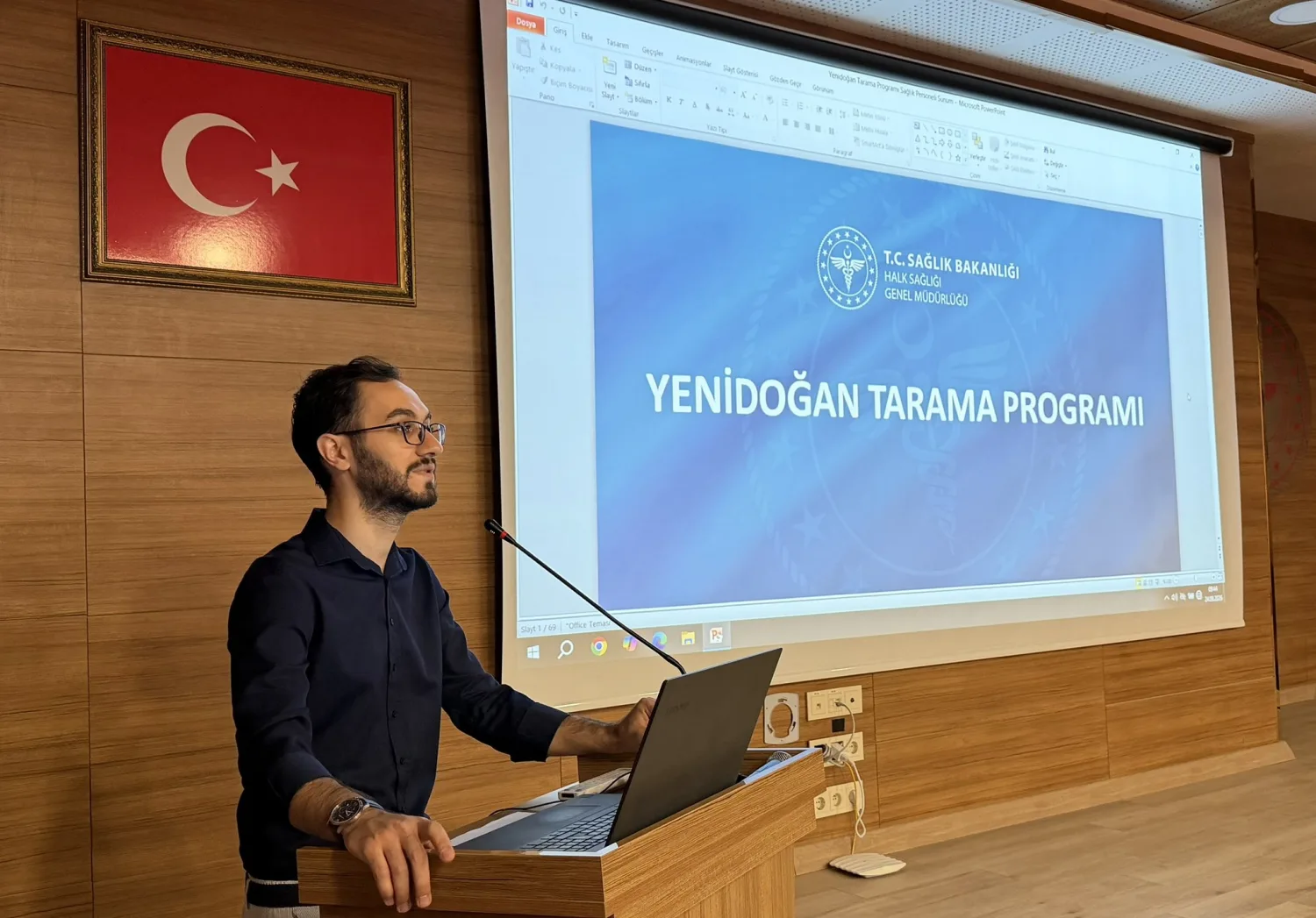 Mardin’de yenidoğan taramalarına yönelik sağlık çalışanlarına eğitim