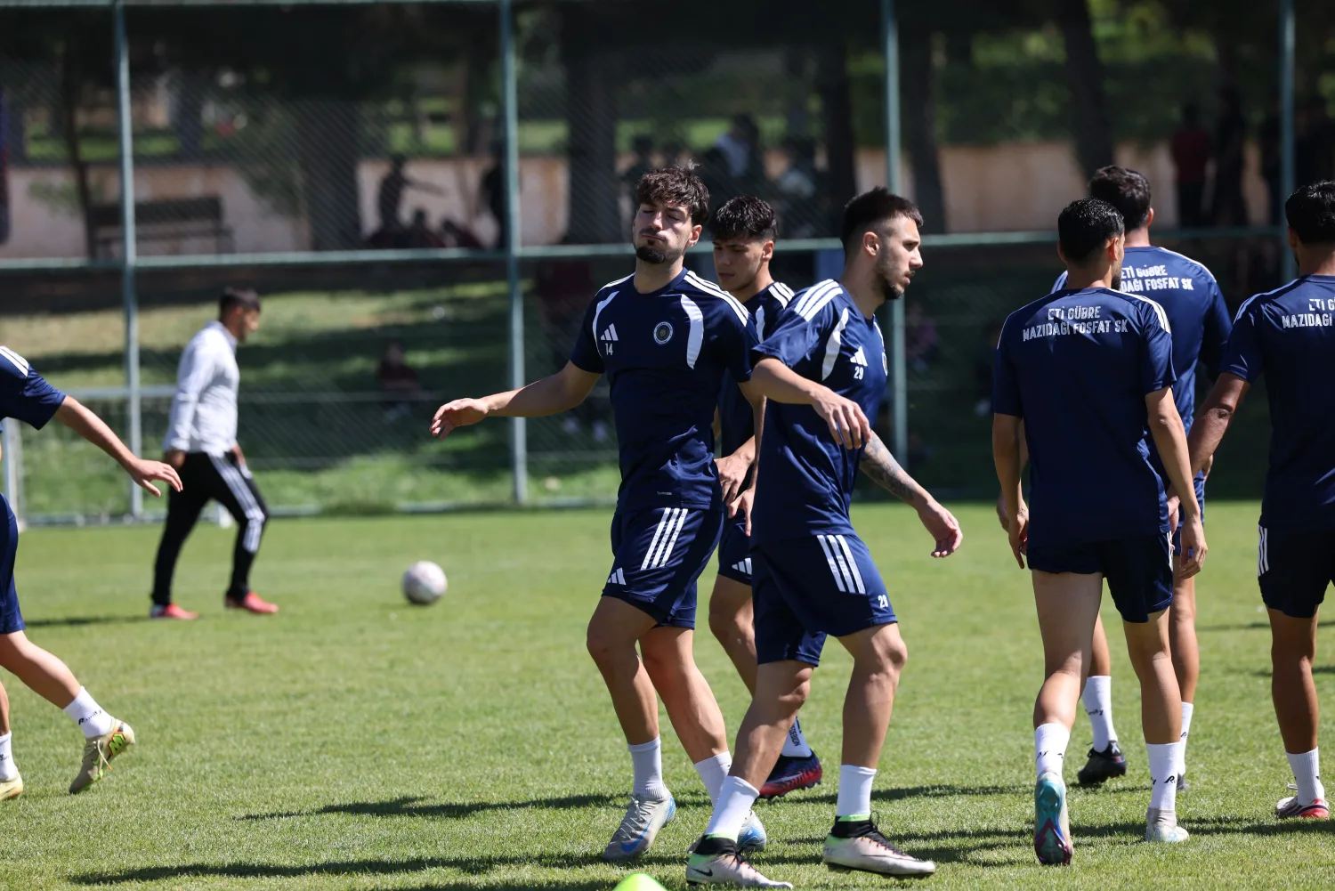 Mazıdağı Fosfatspor Osmaniyespor FK maçı hazırlıklarını sürdürüyor