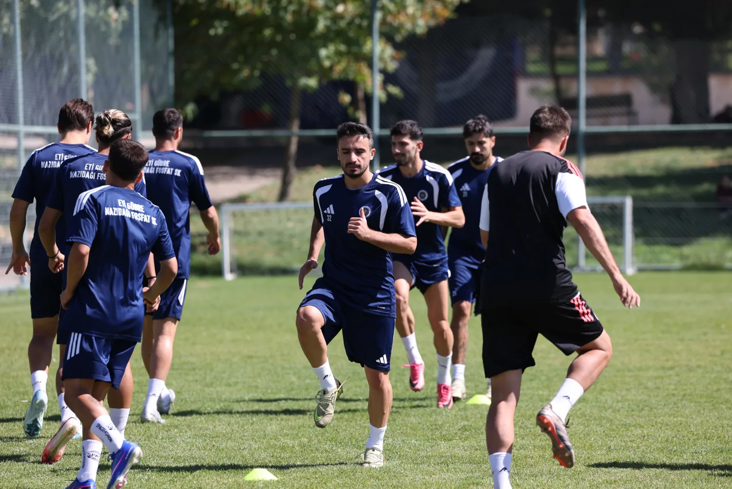 Mazıdağı Fosfatspor Osmaniyespor FK maçı hazırlıklarını sürdürüyor