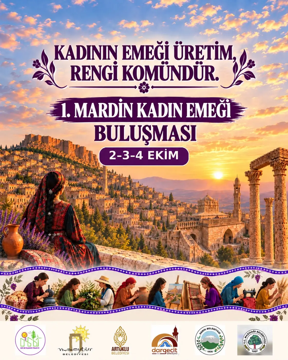 1. Mardin kadın emeği buluşması başlıyor