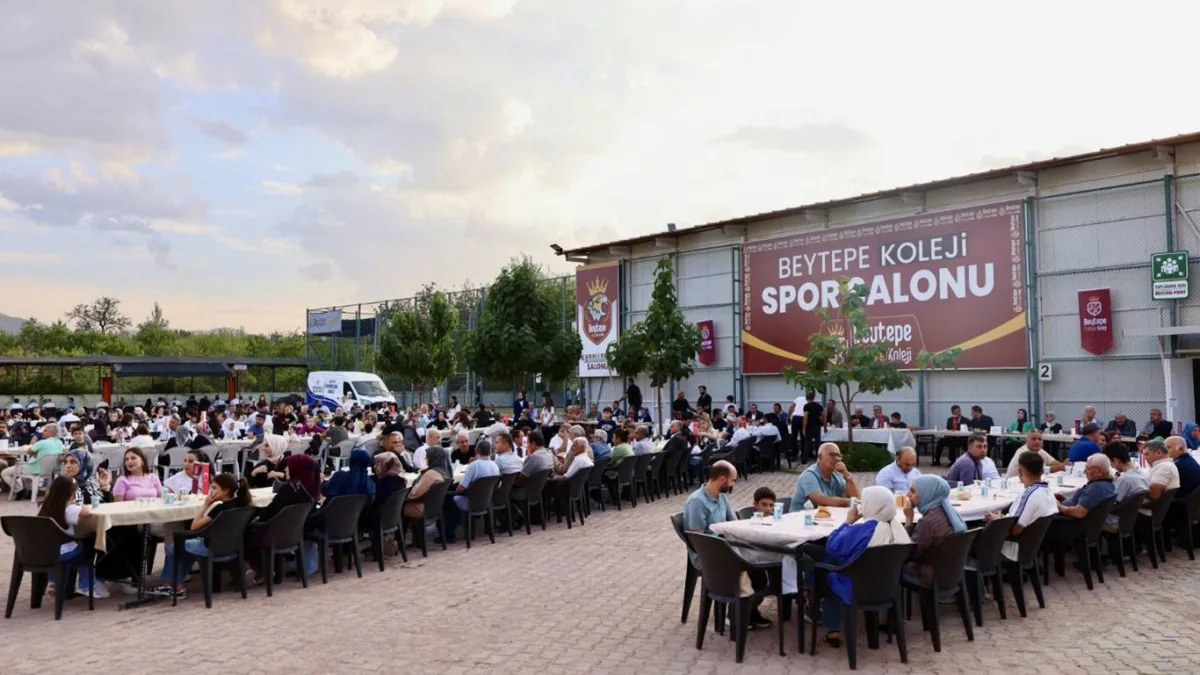 Beytepe Koleji'nde Akçadağ Pilavı buluşması