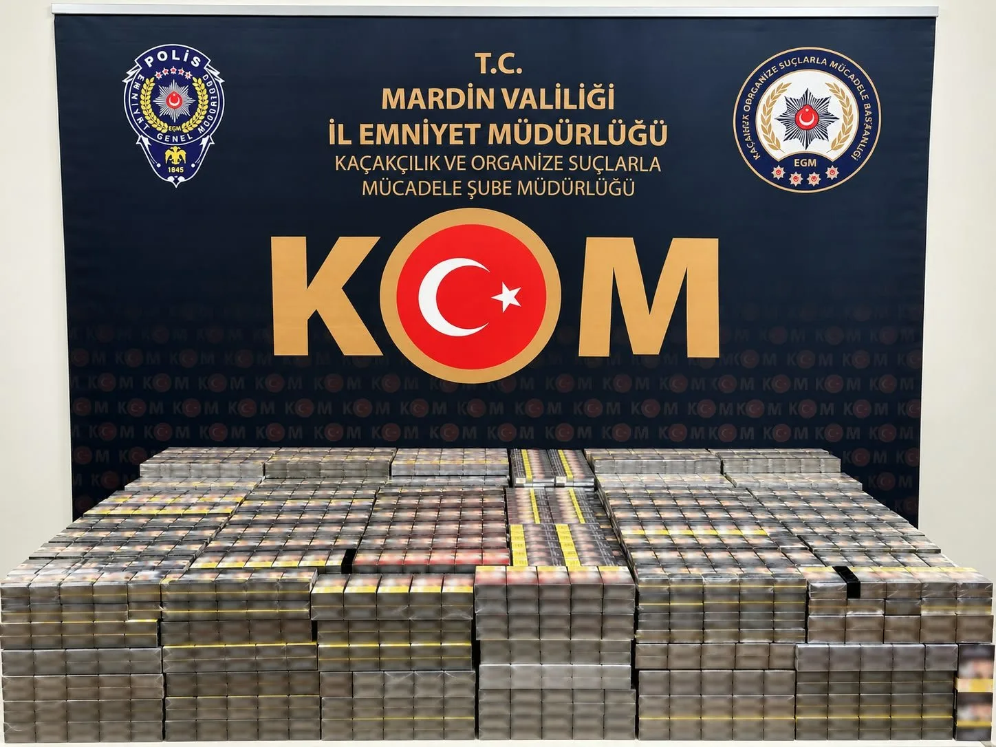 Kaçak sigara operasyonu