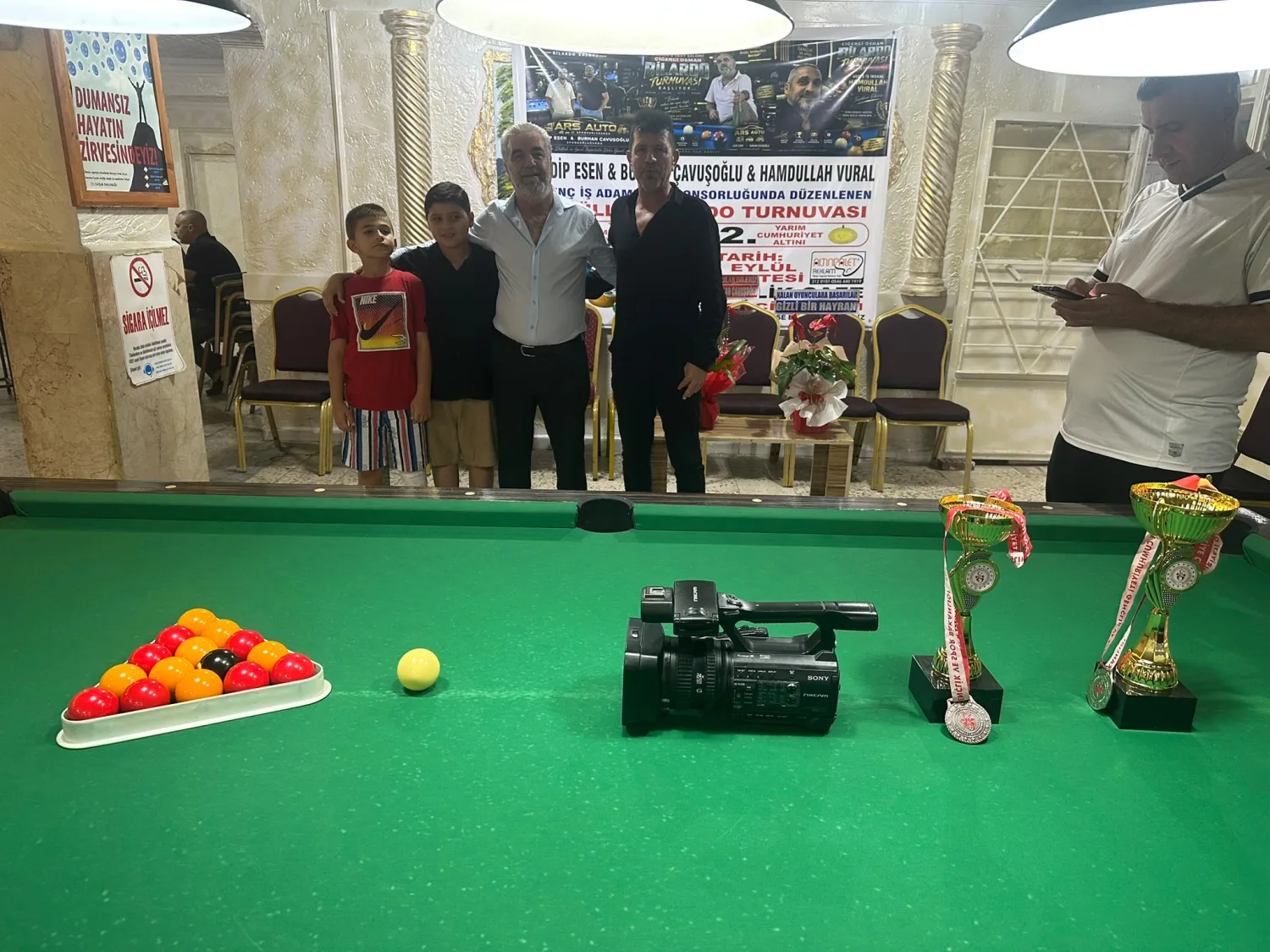 Kızıltepe’de Bilardo Turnuvası Finali Şölen Havasında Gerçekleşti