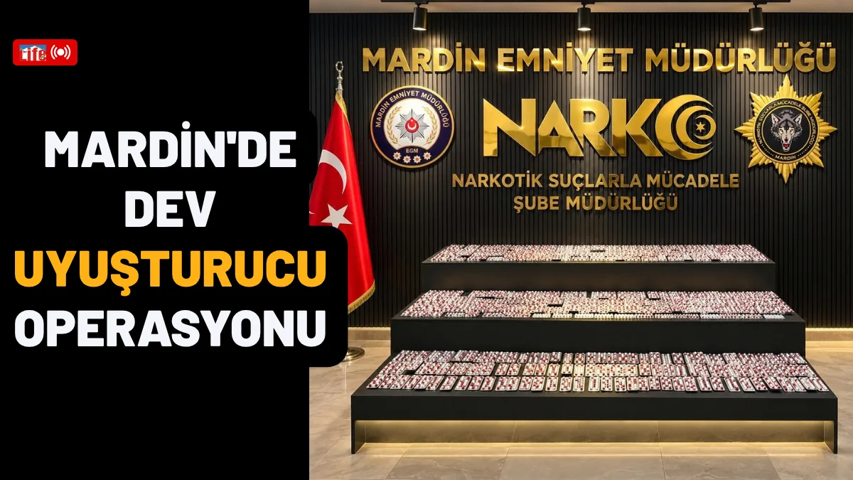 Mardin'de DEV uyuşturucu operasyonu