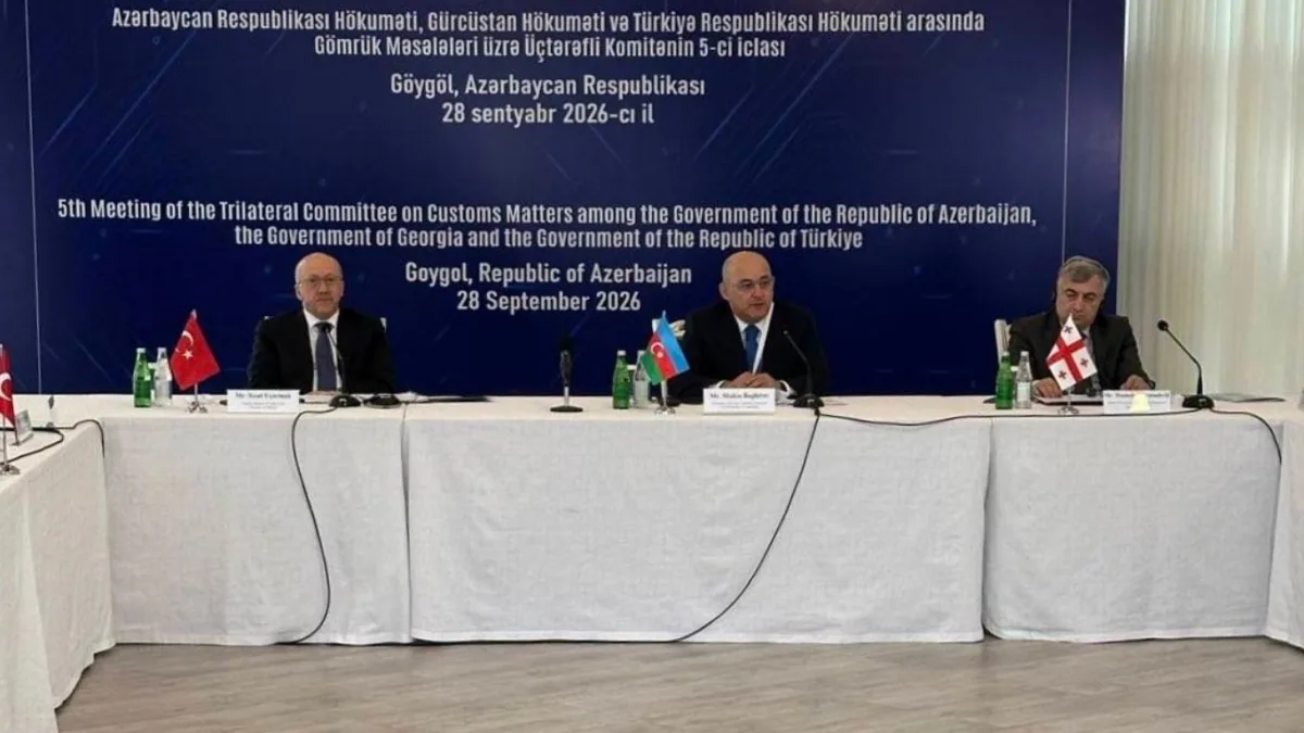 Türkiye-Azerbaycan-Gürcistan gümrük işbirliğinde yeni dönem