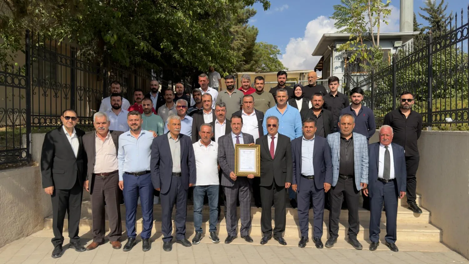 Başkan Nasır Öztap mazbatasını aldı, işte ilk sözleri