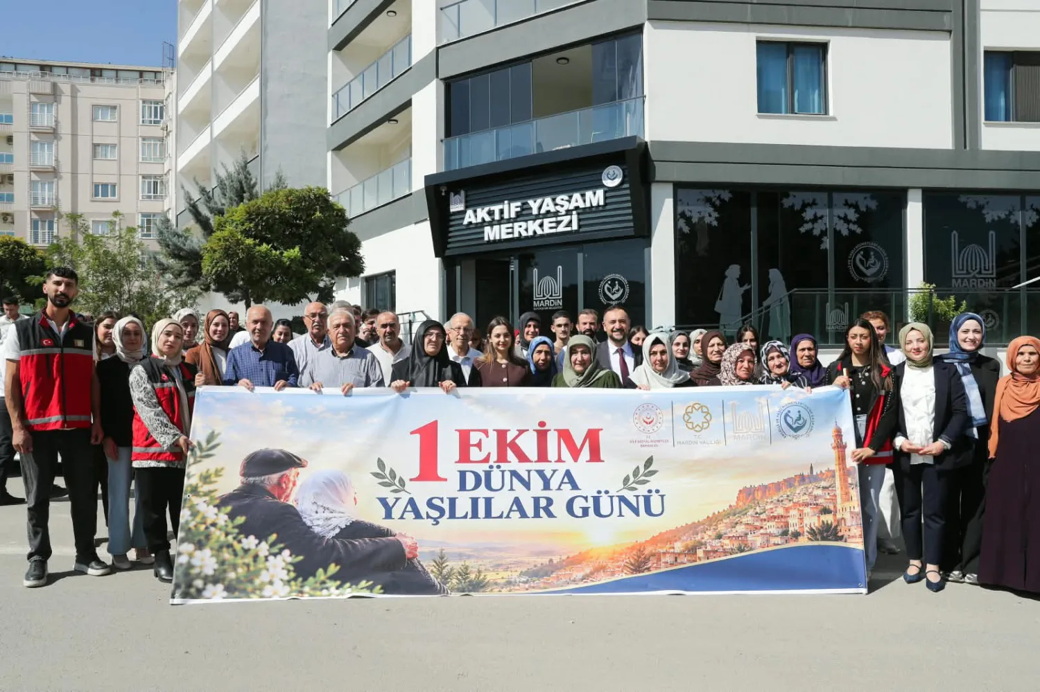 Mardin’de 1 Ekim Dünya Yaşlılar Günü Etkinliklerle Kutlandı