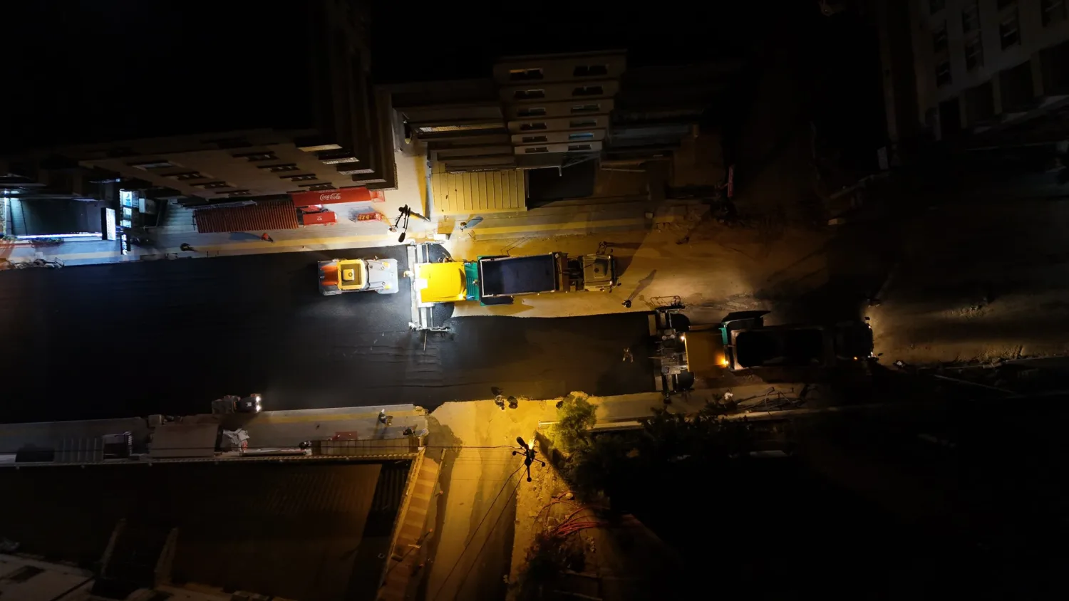 Asfalt çalışmaları sürüyor