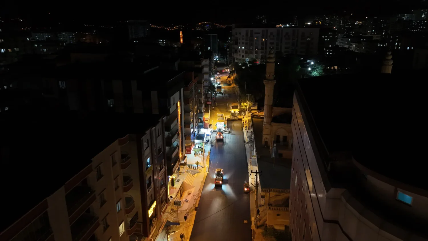 Asfalt çalışmaları sürüyor