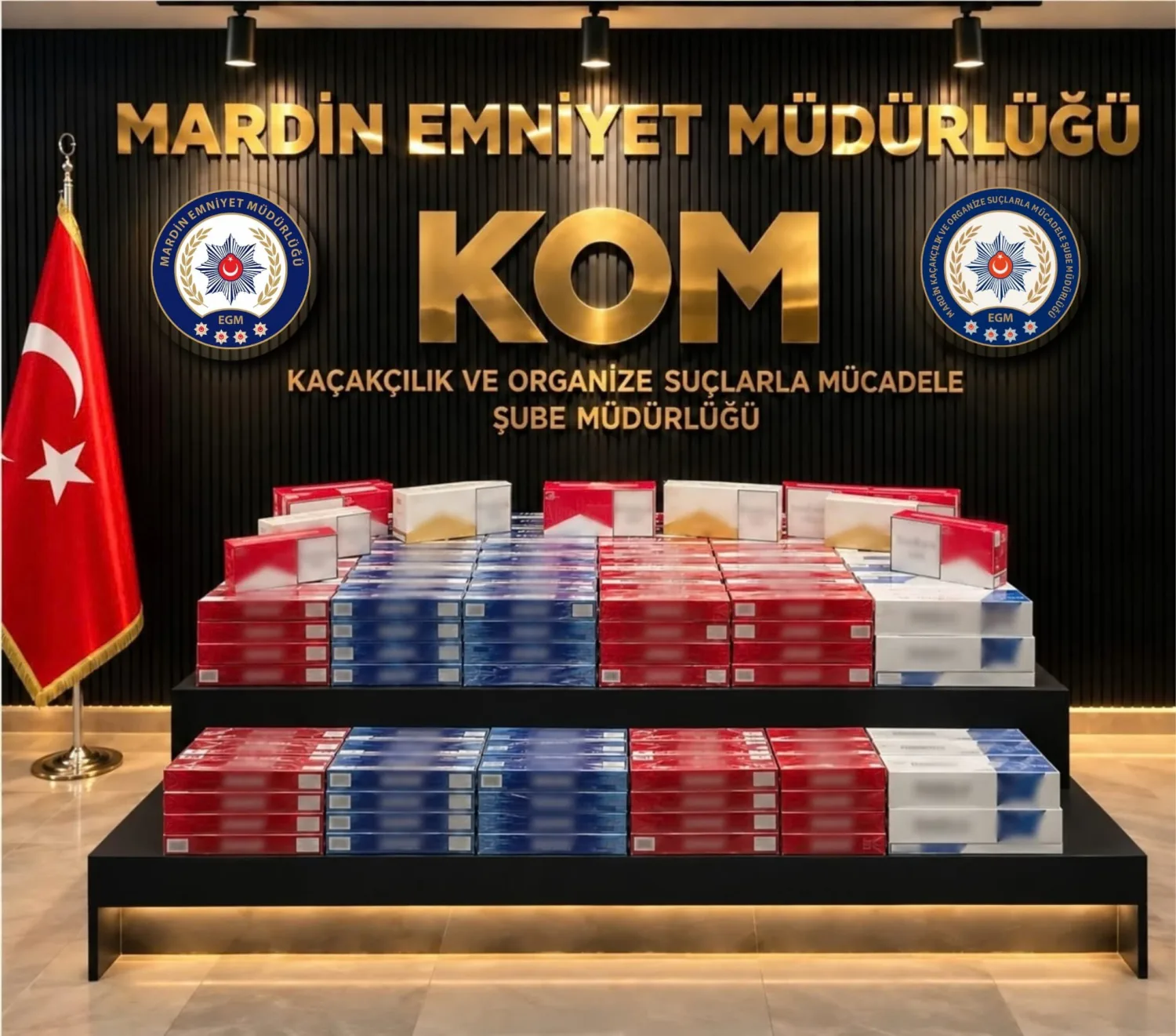 Kaçak sigara operasyonu