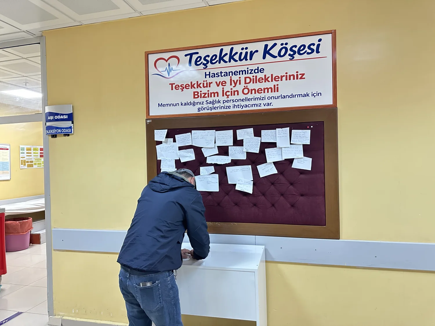 Teşekkür Köşesi hizmete girdi