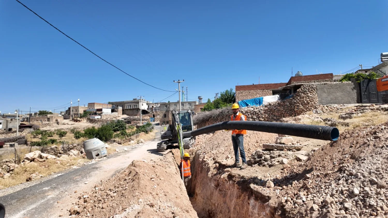 Yılların altyapı sorunu sona erdi