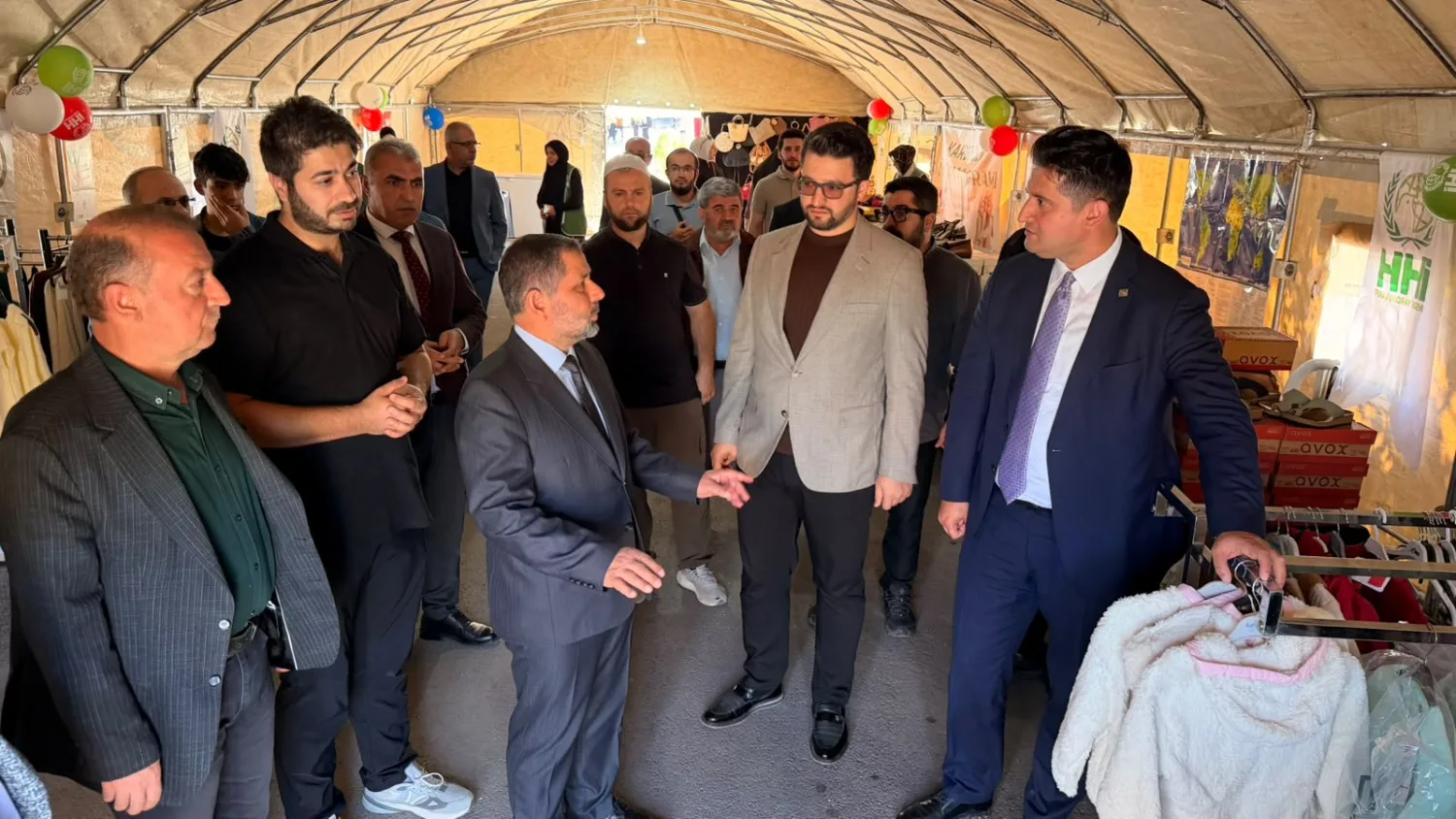Mardin’de hayır çarşısının açılışı yapıldı