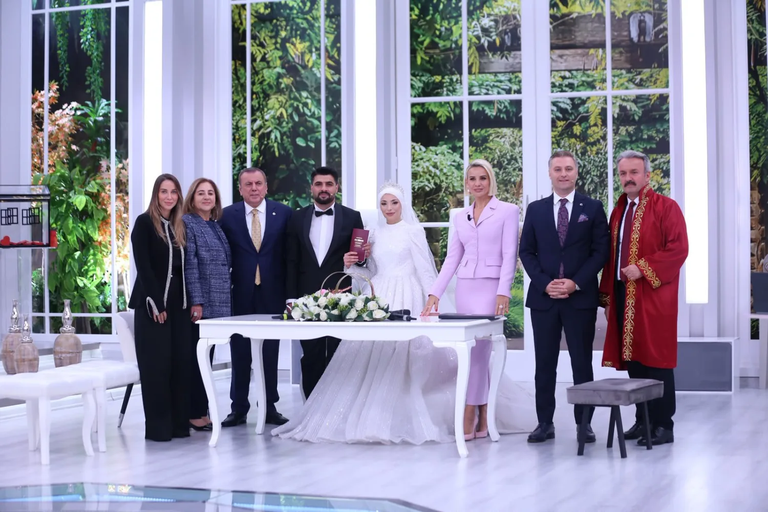 Başkan Şahin Asiye ve İbrahim’in nikahına şahitlik etti